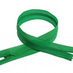 Молния MaxZipper пласт. потайная №3 60см н/р цв.F243 зеленый уп.50шт