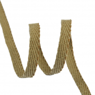 Тесьма киперная 5 мм хлопок 1,9г/м арт.ЛКЭ-5ХХ-100 цв.хаки уп.100м Тесьма киперная 5 мм хлопок 1,9г/м арт.ЛКЭ-5ХХ-100 цв.хаки уп.100м