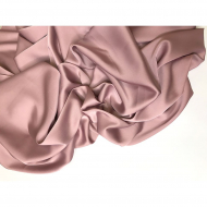 Ткань шелк Армани 90г/м? 97% ПЭ 3% Спандекс шир.150см арт.АШ2174.16 цв.16 пыльная роза уп.5м