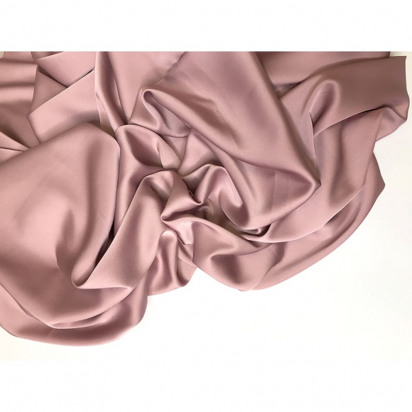 Ткань шелк Армани 90г/м? 97% ПЭ 3% Спандекс шир.150см арт.АШ2174.16 цв.16 пыльная роза уп.5м Ткань шелк Армани 90г/м? 97% ПЭ 3% Спандекс шир.150см арт.АШ2174.16 цв.16 пыльная роза уп.5м