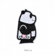 Термоаппликации арт.TBY.2241 Панда 6см, уп.10 шт.