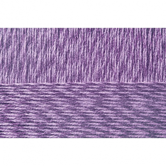 Пряжа для вязания ПЕХ Жемчужная (50% хлопок, 50% вискоза) 5х100г/425м цв.346 т.сирень