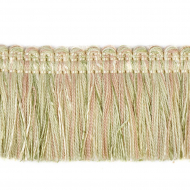 Бахрома для штор YELDA арт.N02 40мм цв. 1016 св.олива/бежевый уп.10м