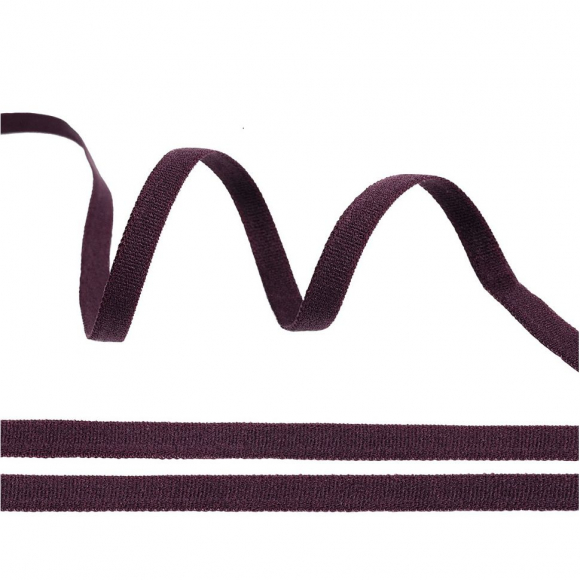 Резинка TBY бельевая арт.ЕТK 5мм фиолетовый S254 уп.100м