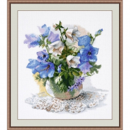 Набор для вышивания ОВЕН арт. 925 Лазоревый звон 24х27 см