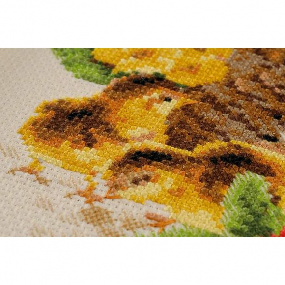 Набор для вышивания РИОЛИС арт.1480 Курица 30х30 см Набор для вышивания РИОЛИС арт.1480 Курица 30х30 см