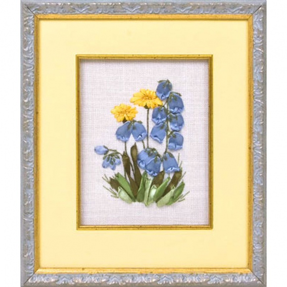 Набор для вышивания PANNA арт. C-0942 Колокольчики и одуванчики 11,5х13,5 см
