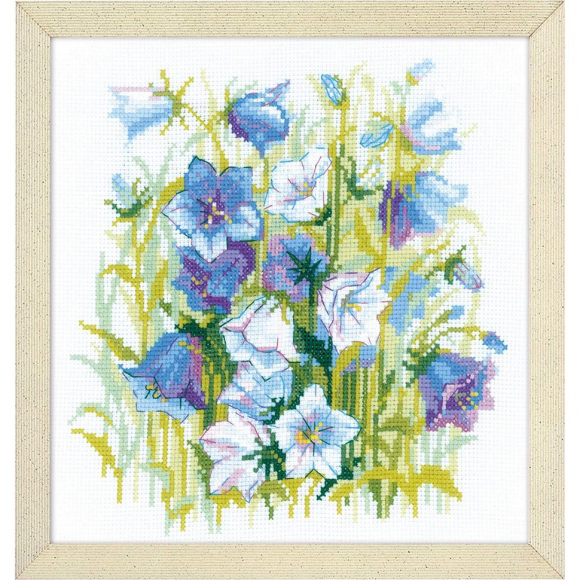 Набор для вышивания РИОЛИС арт.1790 Карпатские колокольчики 30х30 см Набор для вышивания РИОЛИС арт.1790 Карпатские колокольчики 30х30 см