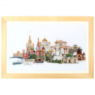 Набор для вышивания THEA GOUVERNEUR арт.510А Москва 79х50 см