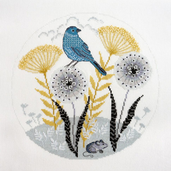 Набор для вышивания МАРЬЯ ИСКУСНИЦА арт.03.017.05 Птица 25х25 см