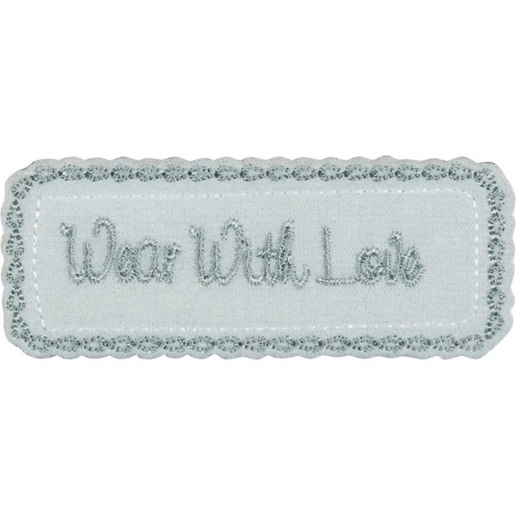 Термоаппликация "Носить с любовью"