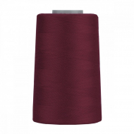 Нитки швейные 50/2 полиэстер 5000 ярд цв.599 бордовый MAX