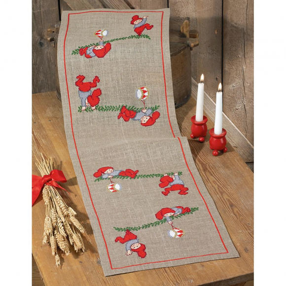 Набор для вышивания PERMIN арт.68-3292 Дорожка Эльфы 33х114 см