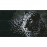 Набор для вышивания мулине НИТЕКС арт.0036 Леопард 36х20 см