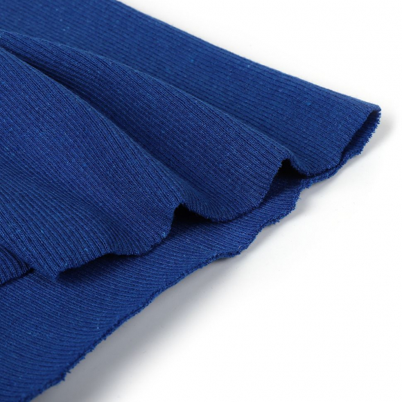 Ткань трикотаж Кашкорсе с лайкрой 300г пенье 60+60см василек 19-4052 уп.15м