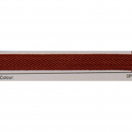 123157_Тесьма киперная, 11 мм, цвет бордовый