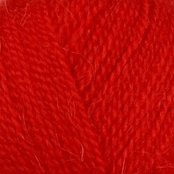 Пряжа для вязания ПЕХ Великолепная (30% ангора, 70% акрил высокообъемный) 10х100г/300м цв.088 красный мак