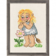 55883_Набор для вышивания "Девочка тролль"