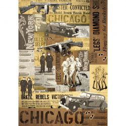 59379_Карта для декупажа "Chicago"