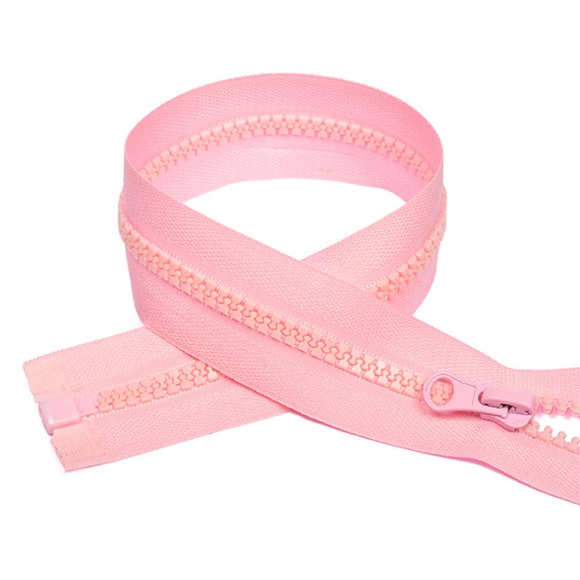 Молния MaxZipper трактор №5 1 замок усил.зв., 65см, цв.F134 св.розовый уп.50шт