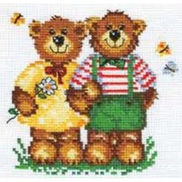 Набор для вышивания АЛИСА арт.0-35 Ты и Я 12х12 см