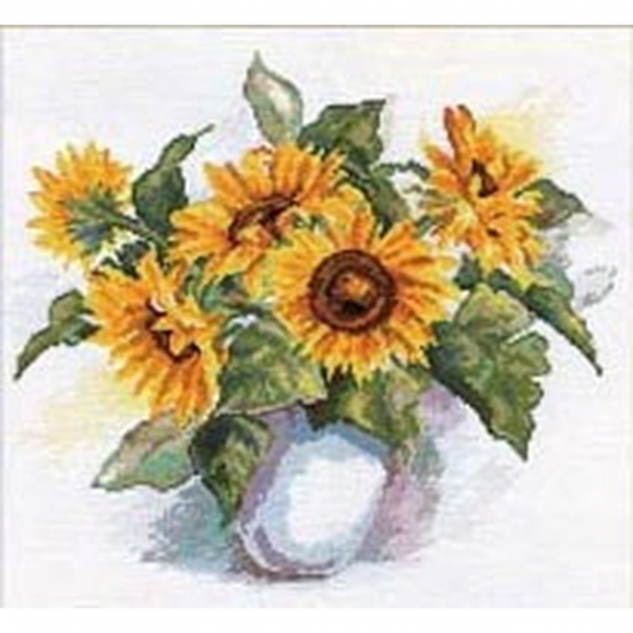 Набор для вышивания АЛИСА арт.2-08 Подсолнухи 33х28 см