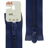 79964_Молния спираль, разъёмная 2 замка, 6 мм, 80 см, цвет 2626, кобальт синий