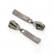 Замок MaxZipper автомат М#5 арт.TBT0701 цв.чер. никель уп.100шт