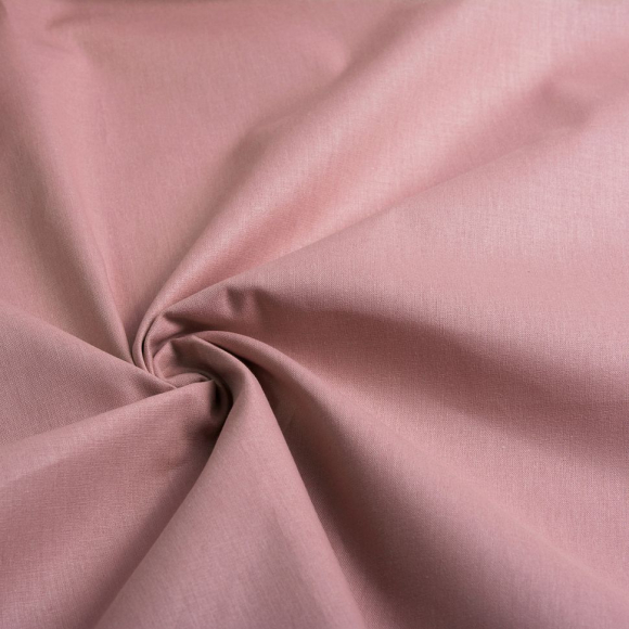 Ткань ранфорс гладкокраш., арт.WH V39, 130г/м?,100% хлопок, шир.240см, цв.чайная роза, рул.30м Ткань ранфорс гладкокраш., арт.WH V39, 130г/м?,100% хлопок, шир.240см, цв.чайная роза, рул.30м