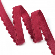 Резинка  TBY бельевая (отделочная) арт.ЕТ-1 10мм цв.S059 темно-красный уп.10 м