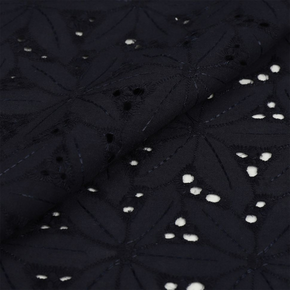 Ткань шитье TBY-Y879-06 100г/м2 100% хлопок шир.150см цв.синий уп.3м