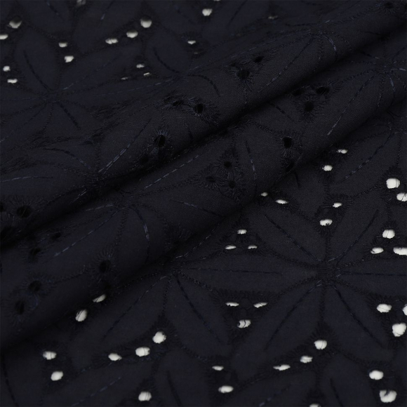 Ткань шитье TBY-Y879-06 100г/м2 100% хлопок шир.150см цв.синий уп.3м