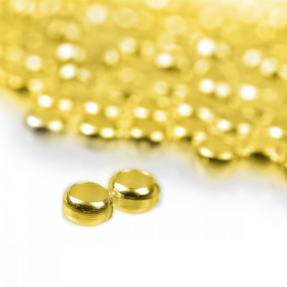Разделители для бусин MAGIC 4 HOBBY арт.MH.111935-1 цв. золото 2мм уп.1500 шт