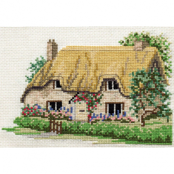 Набор для вышивания DERWENTWATER DESIGNS арт.14DD201 Betty's Cottage 18х13 см