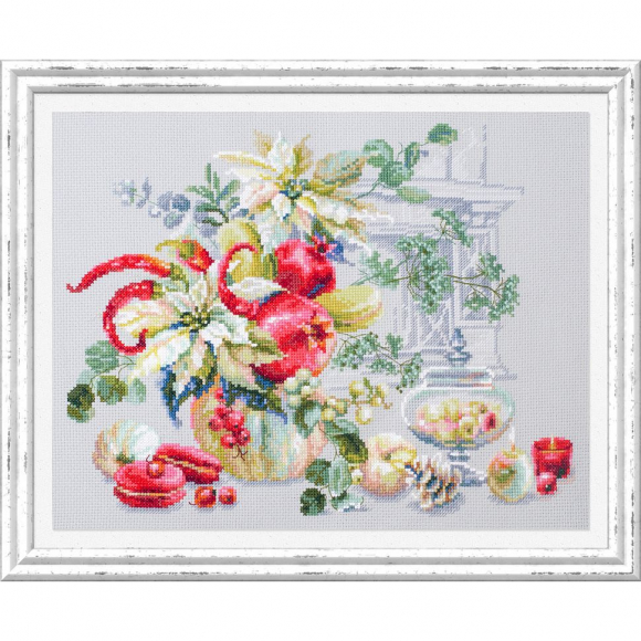 Набор для вышивания ЧУДЕСНАЯ ИГЛА арт.120-011 Зимняя импровизация 32х25 см