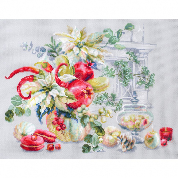 Набор для вышивания ЧУДЕСНАЯ ИГЛА арт.120-011 Зимняя импровизация 32х25 см