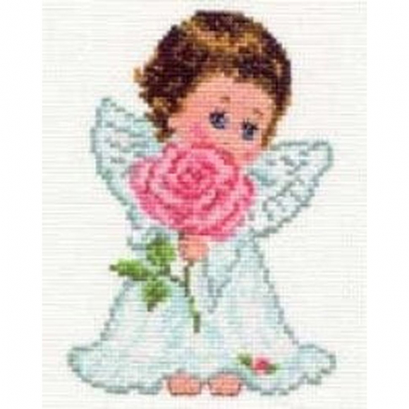 Набор для вышивания АЛИСА арт.0-13 Ангелок любви 10х14 см