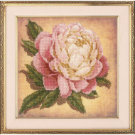 Набор для вышивания РИОЛИС арт.0071 РТ Пион 20х20 см