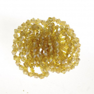 Украшение на булавке с бисером и бусинами арт.TBY-YZ-1 цв. 9 бежевый