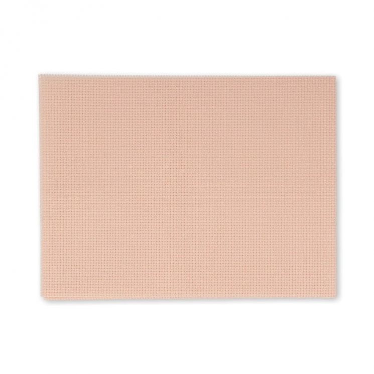 Канва Gamma K04 Aida №14 100% хлопок 30 x 40 см уп.5 шт цв.персиковый