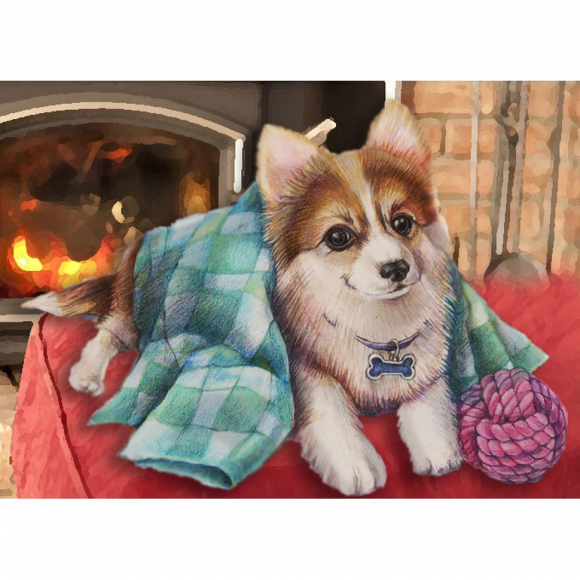 164751_Картина стразами "Уютный вечер"