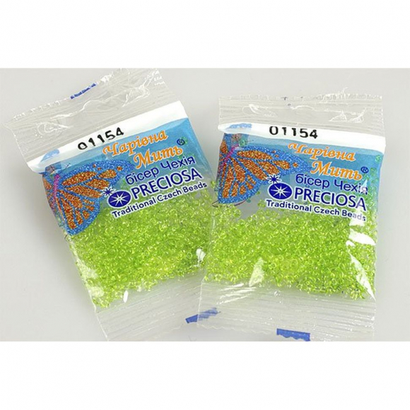 Бисер Preciosa арт. 01154 уп.5г Бисер Preciosa арт. 01154 уп.5г