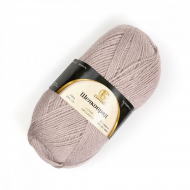 Пряжа для вязания КАМТ Шелкопряд (70% п/т шерсть, 30% искусственный шелк) 5х100г/300 цв.231 жемчужная роза