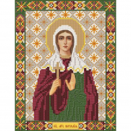 Набор для вышивания бисером НОВА СЛОБОДА арт.С9137 Св.Мч.Наталия 18х23 см