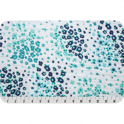 Ткань для пэчворка PEPPY Embrace (марлевка) 120 г/м? 100% хлопок цв.floral fields teal уп.100х125 см