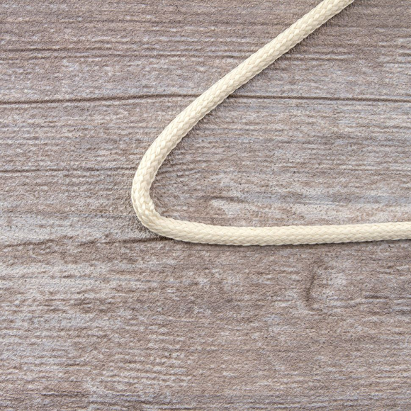 Шнур плетеный SPIRAL ( SAFISA), 4 мм, 25 м, цвет кремовый