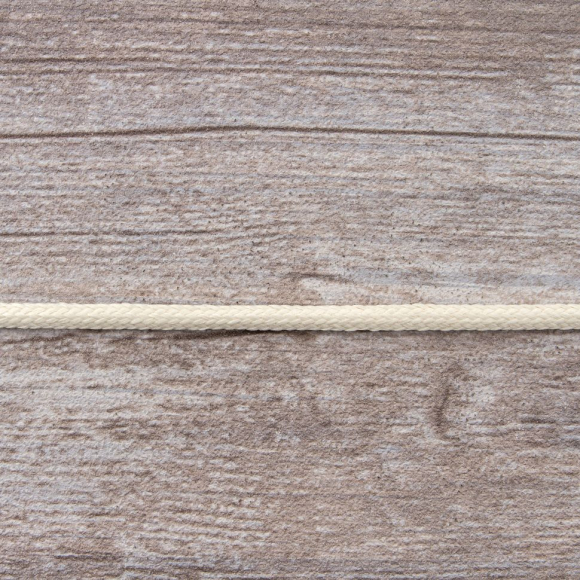 Шнур плетеный SPIRAL ( SAFISA), 4 мм, 25 м, цвет кремовый