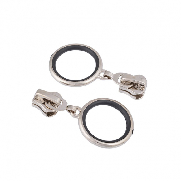 Замок MaxZipper автомат ТР#5 F20 цв.черный/никель уп.100шт