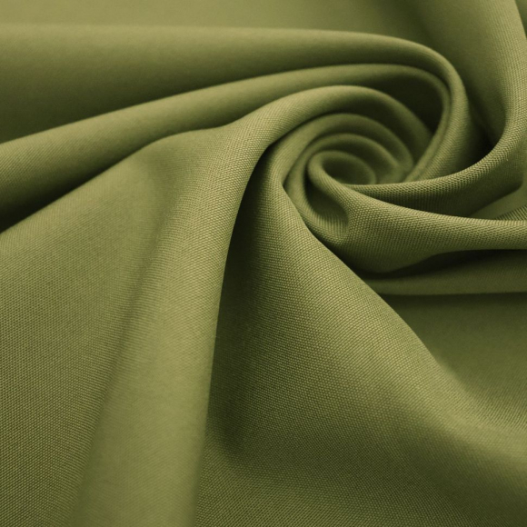 Ткань Габардин 180 г кв.м 100% полиэстер шир.148 см арт.Р.15319.13 цв.13 зеленый уп.25м