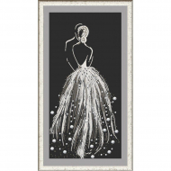 Рисунок на ткани КОНЁК арт. 8504 Бриллиантовая россыпь 25х45 см